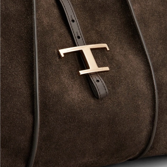 Tod’s Elegant Brown Suede Tote Bag - Picture 12 of 12